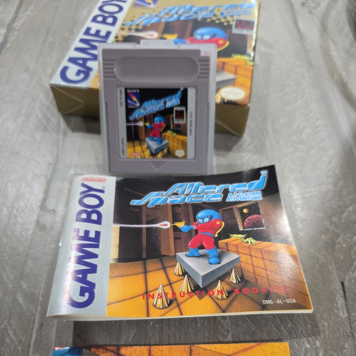 Altered Space (Nintendo Game Boy, 1991) for sale online | eBay