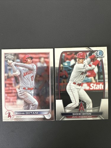 Shohei Ohtani Lot (2) Cards