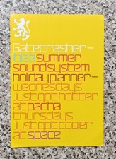 TDR - The Designers Republic - Gatecrasher - Ibiza '00 - Rave Flyer