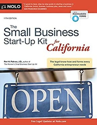 The Small Business Start-Up Kit for California Paperback Peri Pak