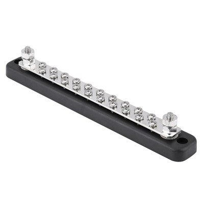 ˜Neu 20 Position 2 Bolzen Bus Bar Elektrische Klemme Junction Block AC 130A DC