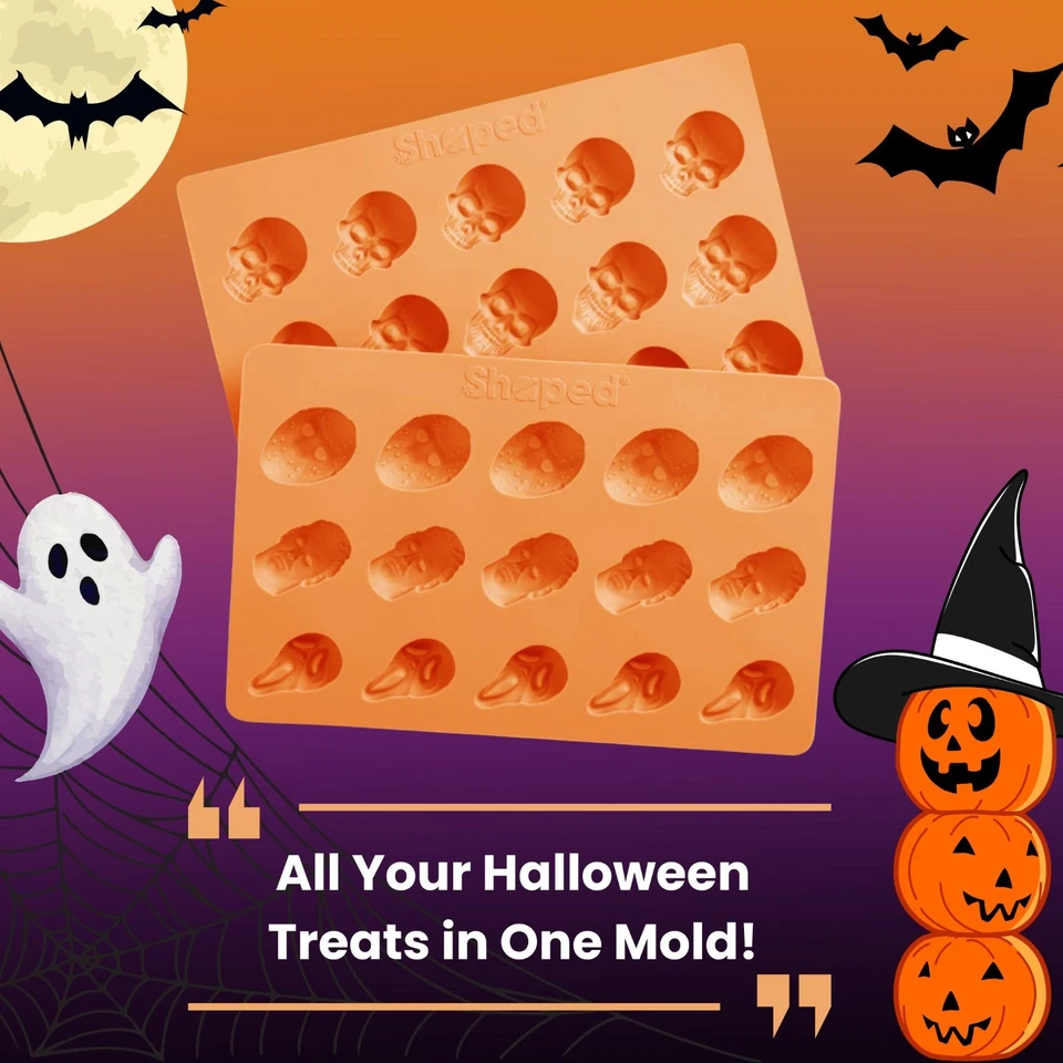 SHAPED Horror Movie Character Silicone Baking Mold Set with 6 Characters - Image 4 of 4