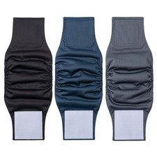 1 Pack 3 Reusable Dog Diapers Washable Male Belly Bands for Dogs, High Absorb...