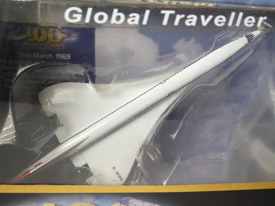 Corgi 100 Years of Flight 2003 BA Concorde CS90140 End of Service +Laser Crystal - Image 3 of 4