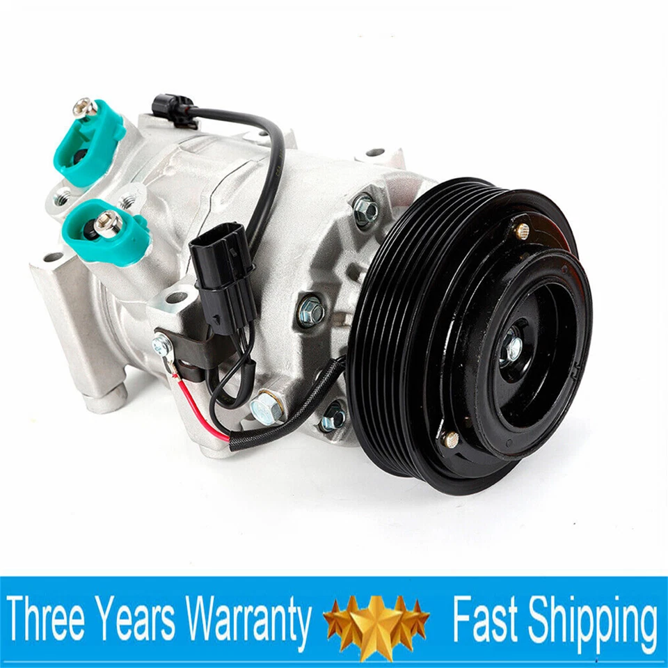A/C AC Compressor w/ Clutch For Kia Sportage 2011-2015 Hyundai Tucson 2010-2015 Foto 2 de 4