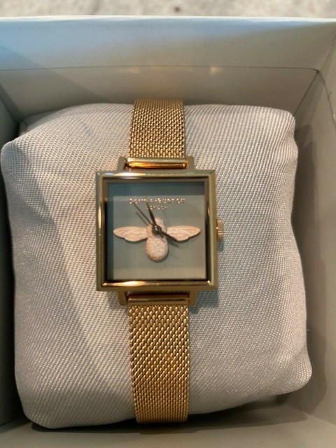 Olivia Burton Brown Midi Dial Rose Gold Bracelet Watch Ob16bl36 For Sale Online Ebay