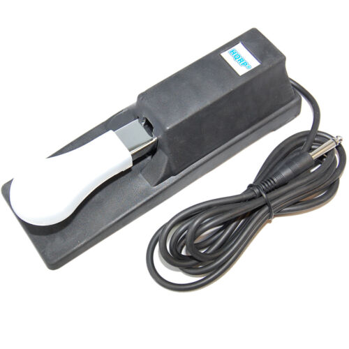 HQRP Sustain Pedal for Yamaha PSR-175 YPT-300 PSR-E303 PF80 PF85 YPT-310 CBX-K2 - Picture 1 of 8