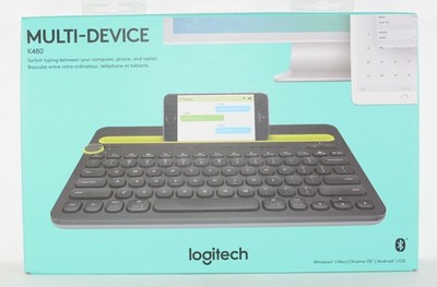 Logitech Bluetooth Multi Device Keyboard K480 New In Box Multi Device Use Ebay