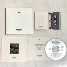 Pet Shop Boys 1990 Behaviour UK Ltd Promo Box Set CD Cassette Tape / Brand New
