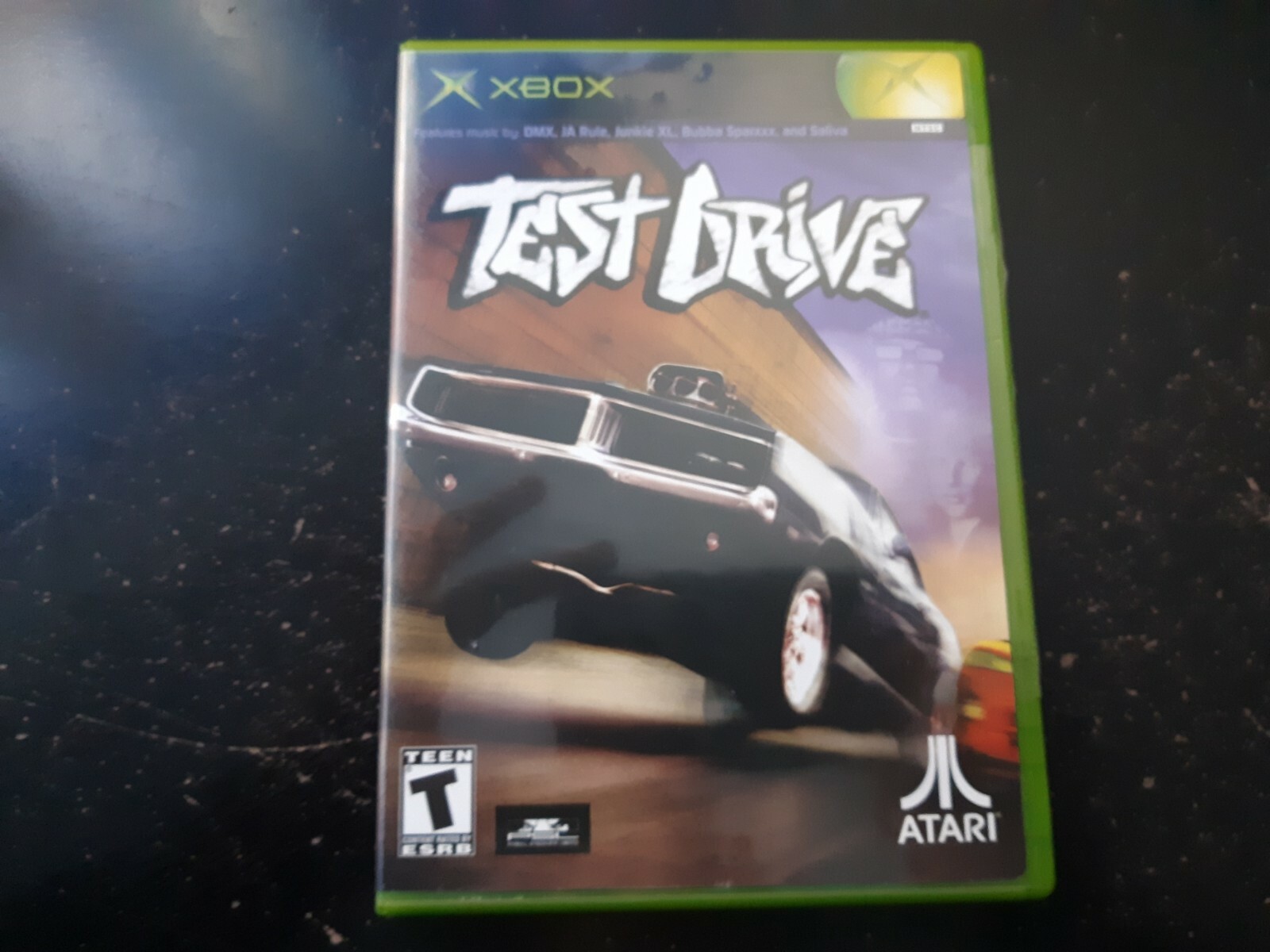XBOX - TEST DRIVE (COMPLETE WITH MANUAL)