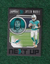 JAYLEN WADDLE - 2021 PANINI PLAYBOOK - NEXT UP INSERT - ROOKIE CARD # NXT-JWA