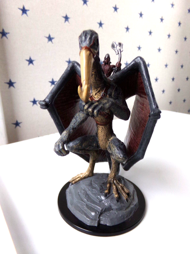 Utapaun on Dactillion Miniatures Action Figure Gioco Pezzo 2006 Star Wars RARO - Foto 19 di 20