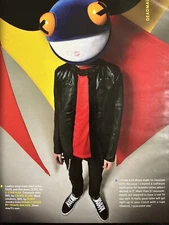 Deadmau5 Magazine Ad, Suit Cos Play magazine AD