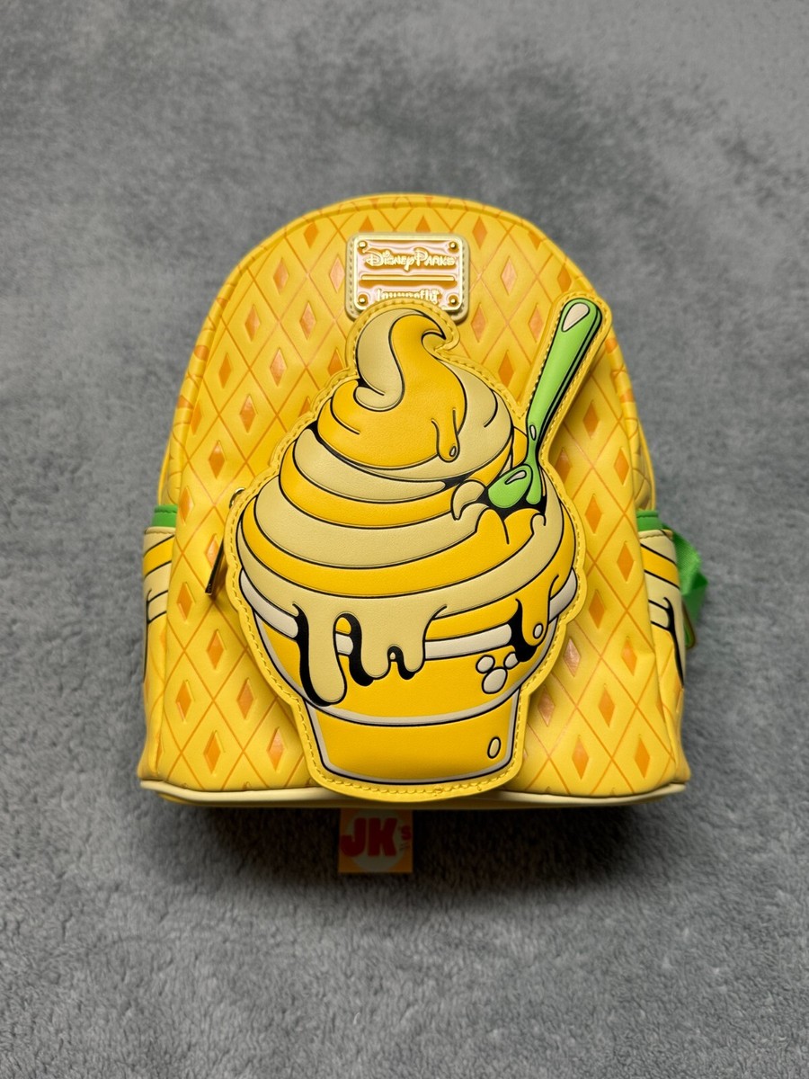NEW Disney Eats Pineapple Swirl Loungefly Mini Backpack Dole  display picture 3