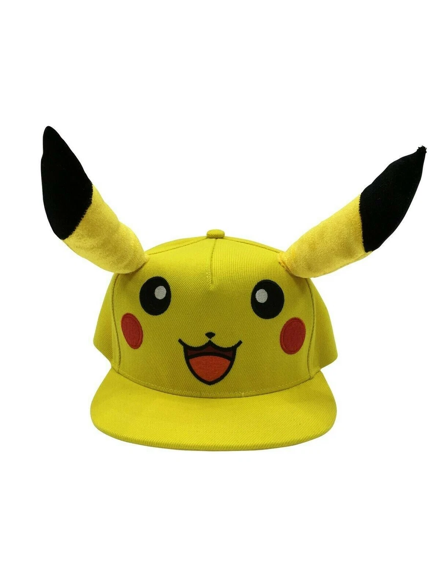 Pokemon Pikachu Baseball Cap Snapbacks Adjustable Sun Visor Flat