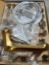 Signature Hardware SHEL441012BG Elita Deck Mounted Roman Tub Filler, Gold