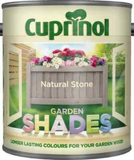 Cuprinol  Garden Shades Furniture Sheds Fences Wood Paint Natural Stone  1L