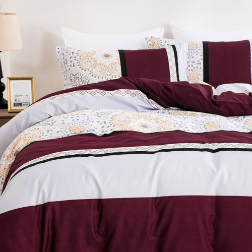 New Soft Doona Duvet Quilt Cover Set Double Queen Super King Size Bed Pillowcase - Picture 30 of 147