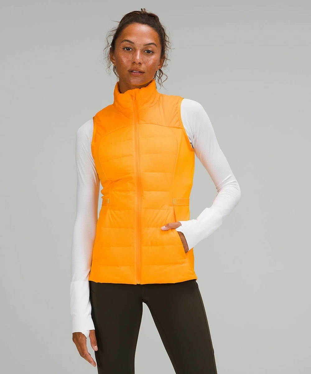 NEW LULULEMON Down For It All Goose Down Vest 6 8 10 12 Clementine