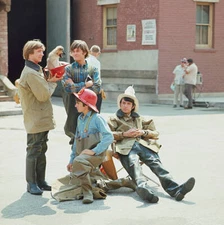 Peter Tork as Peter, Davy Jones as Davy etc on The Monkees 1960s TV Photo 13