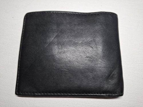 Portafoglio Pierre Cardin Nero Vera Pelle Bifold Protezione RFID Porta Carte - Foto 3 di 24