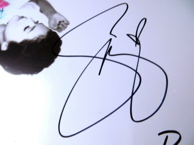 Selena Gomez Signed Autographed Album Flat Photo Rare BAS