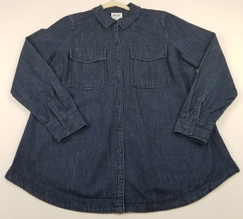 New Luxe Essentials Denim LED Maternity 