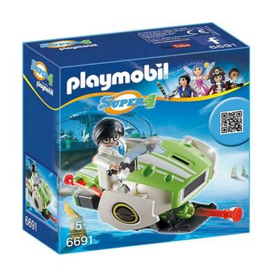 PLAYMOBIL SUPER 4 SKYJET *DISTRESSED PKG
