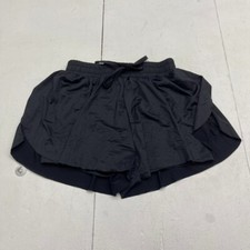 Exarus Black Athletic Running Shorts Girls Size 8Y NEW