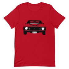 1973 Mustang Mach 1 Short-sleeve Unisex T-shirt 1973 Mustang Mach 1 Short-sleeve Unisex T-shirt