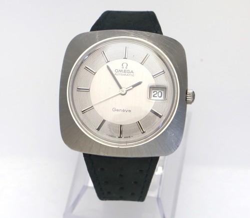 HERRAMIENTA OMEGA DYNAMIC 39 mm esfera plateada fecha 107 automática suiza para hombre - Imagen 3 de 10