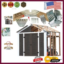 Durable Storage Garage Kit with 50% Stronger Design - Perfect for DIY Projects