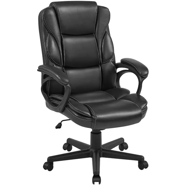 Big and Tall Office Chair PU Leather Executive Chair Computer