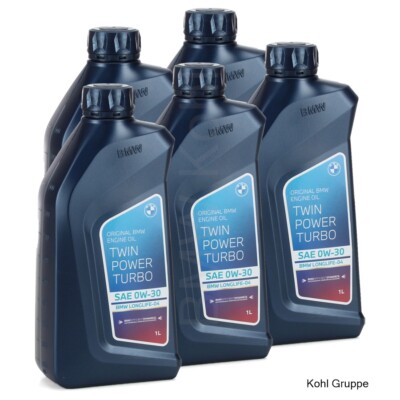 5 Liter original BMW TwinPower Turbo Motoröl Öl 0W30 LongLife LL-04 
