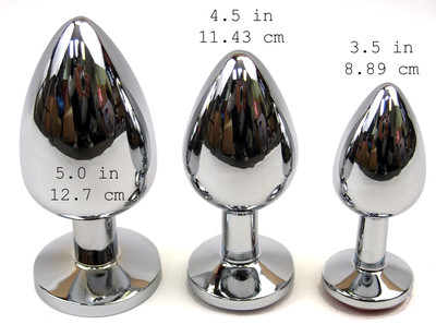 plug anal tamanhos Extra Big Diameter Dilatador Anal Expander Metal Buttplug Adult Sex Toys  Masturbator Large Anal Plug g Spot Butt Plugs For Women main image 1