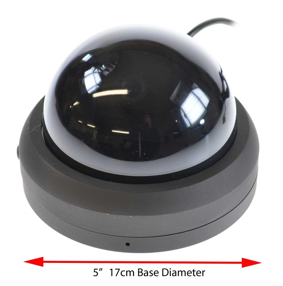 Lorex VQ1032P Anti Vandal Dome B W CCTV Camera Security Polycarbonate Black