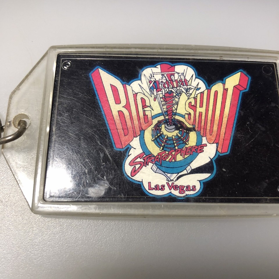 Big Shot Stratosphere Las Vegas Nevada Amusement Tower Ride Vintage