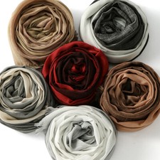 Muslim Women Hijab Turban Wrap Scarf Shawl Long Headscarf Gradient Color Scarves