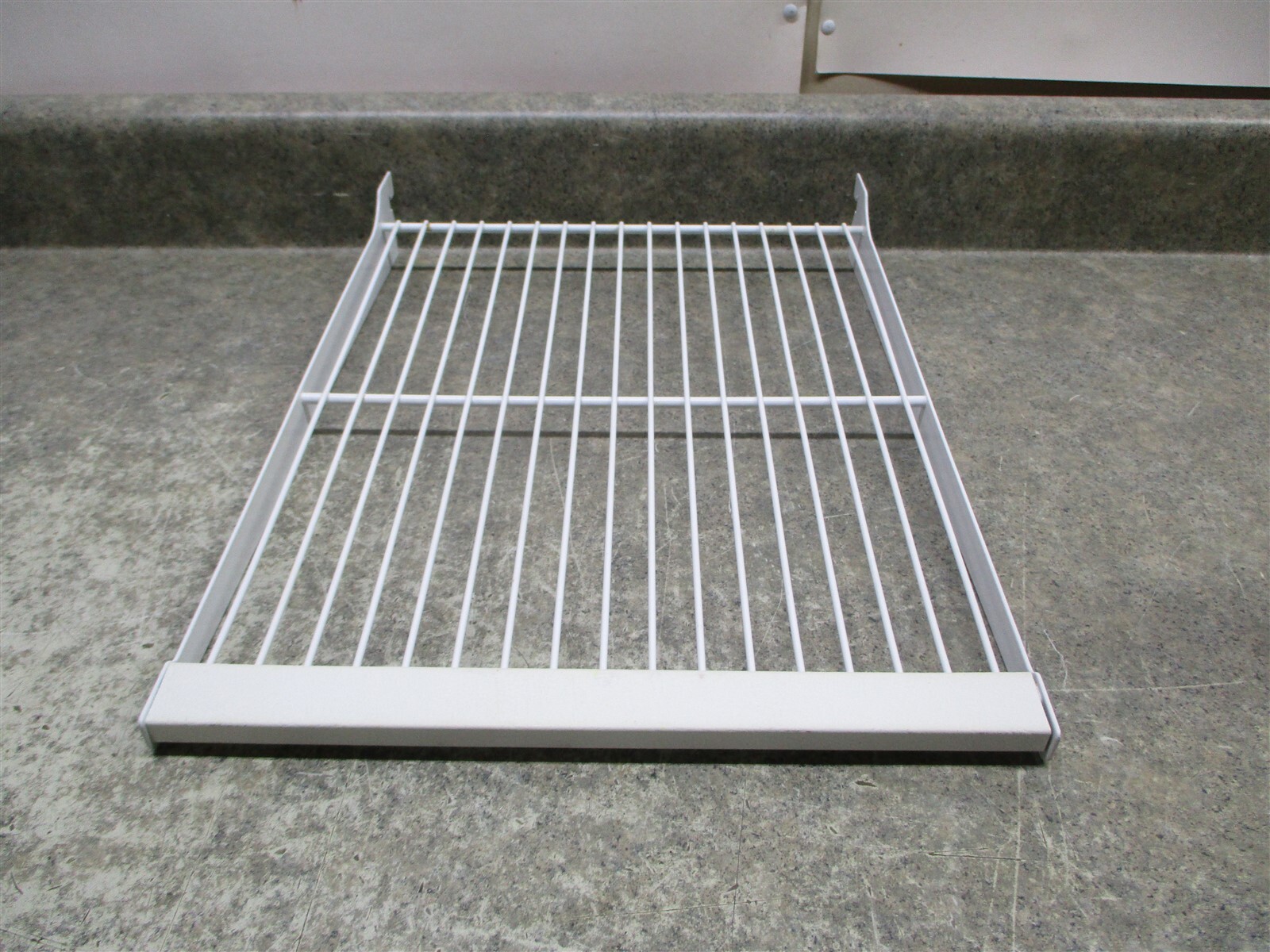 KitchenAid Refrigerator Wire Shelf with Yellowed Trim Replacement Part 2163920