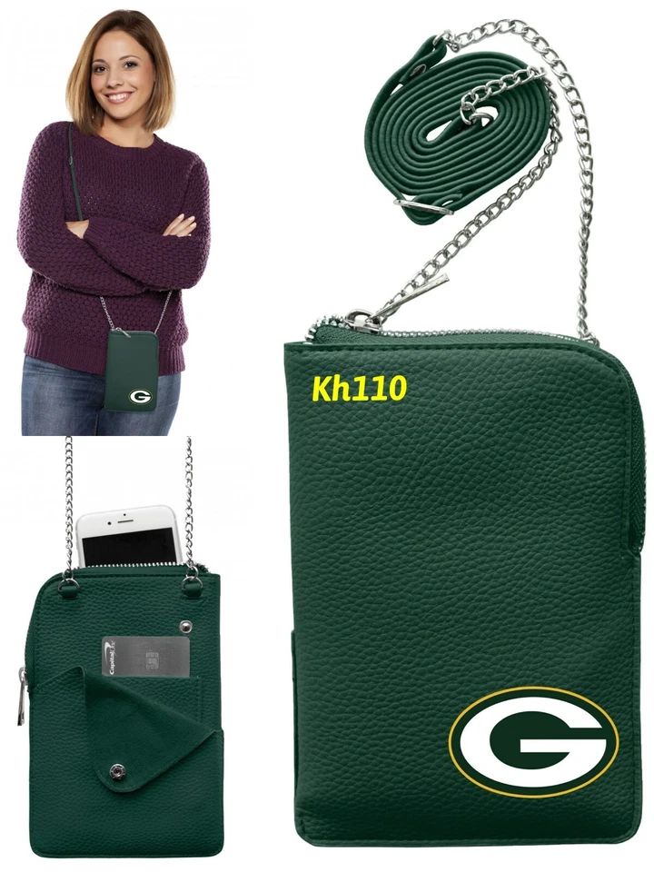 Cartera/organizador bandolera inteligente NFL, MLB, NHL Team Pebble Foto 2 de 4