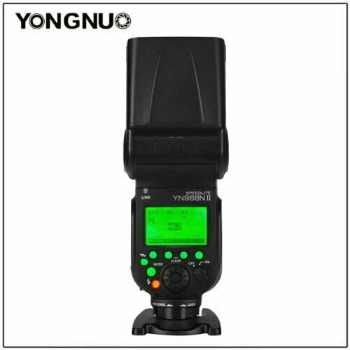 YONGNUO YN968N II Wireless Flash Speedlite Light TTL for Nikon Camera + Diffuser - Image 2 of 4