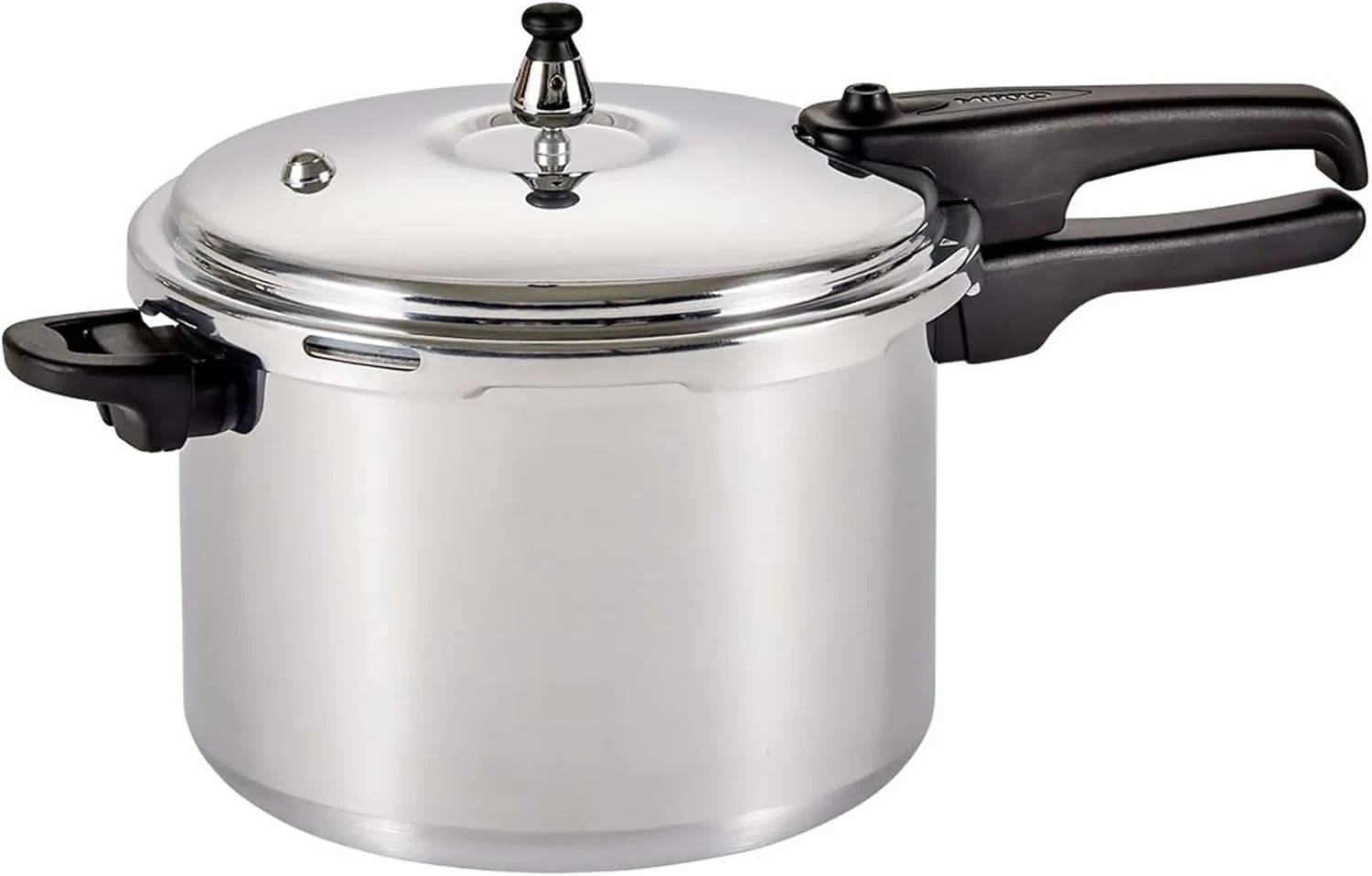 8 Quart Aluminum Stovetop Pressure Cooker Olla de Presion de Estufa, Silver
