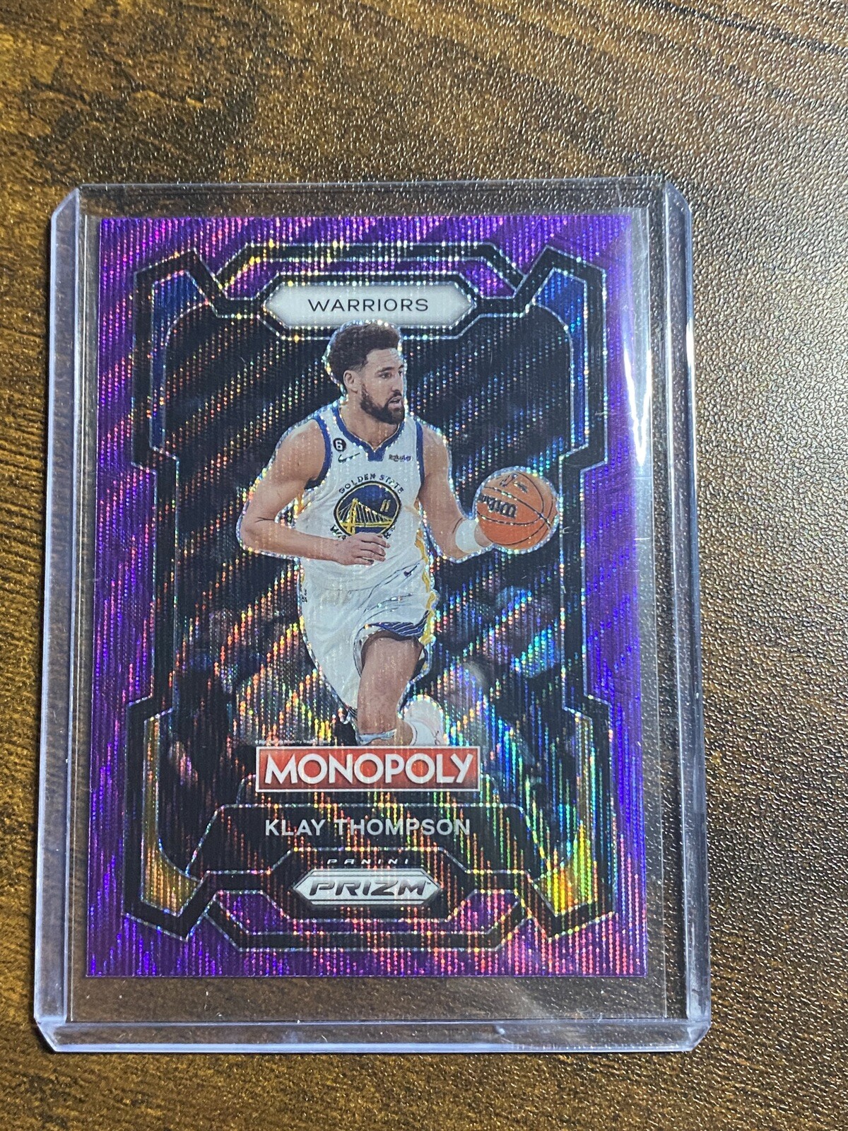 2023-24 Panini Prizm Monopoly - Klay Thompson #29 - Purple Wave