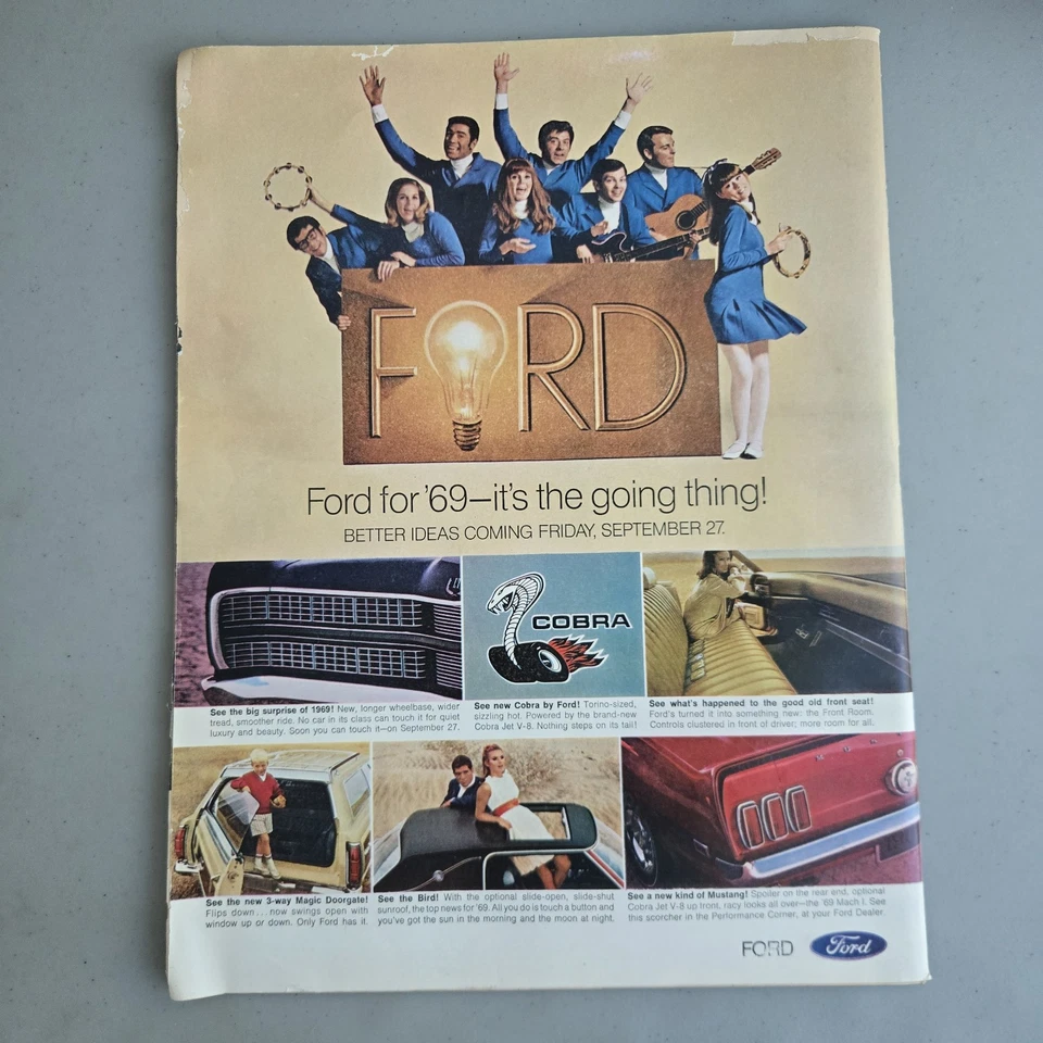 The Beatles LIFE MAGAZINE Sept 13, 1968 The Days in the Lives of the Beatles - Image 3 of 4