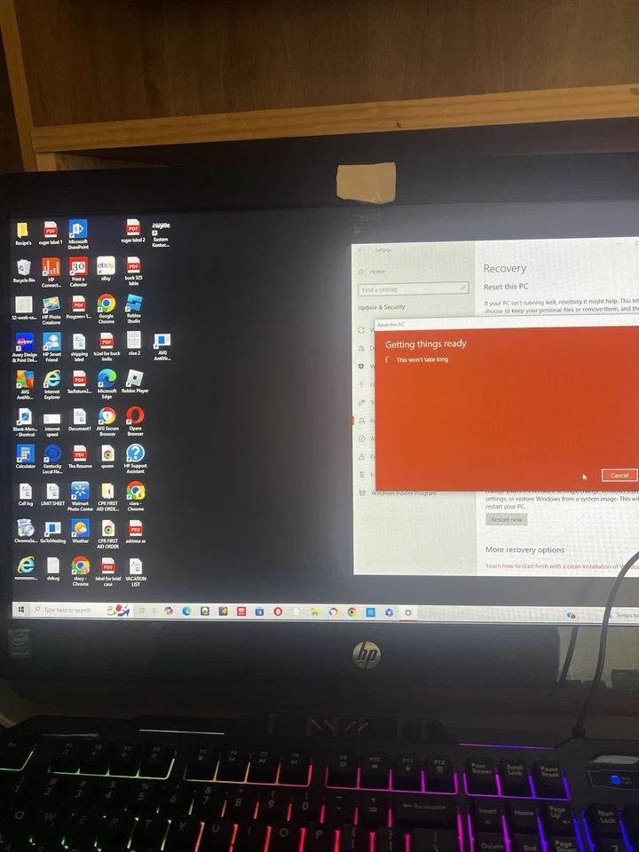 hp pavilion 23 all-in-one desktop computer - Image 3 of 4