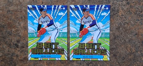 (2) 2026 TOPPS SERIES 1 BASEBALL CELEBRATION 8 BIT BALLERS NOLAN RYAN.