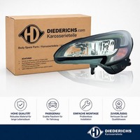 Hauptscheinwerfer Links Diederichs 1815983 FÜR Opel Frontscheinwerfer Frontlicht