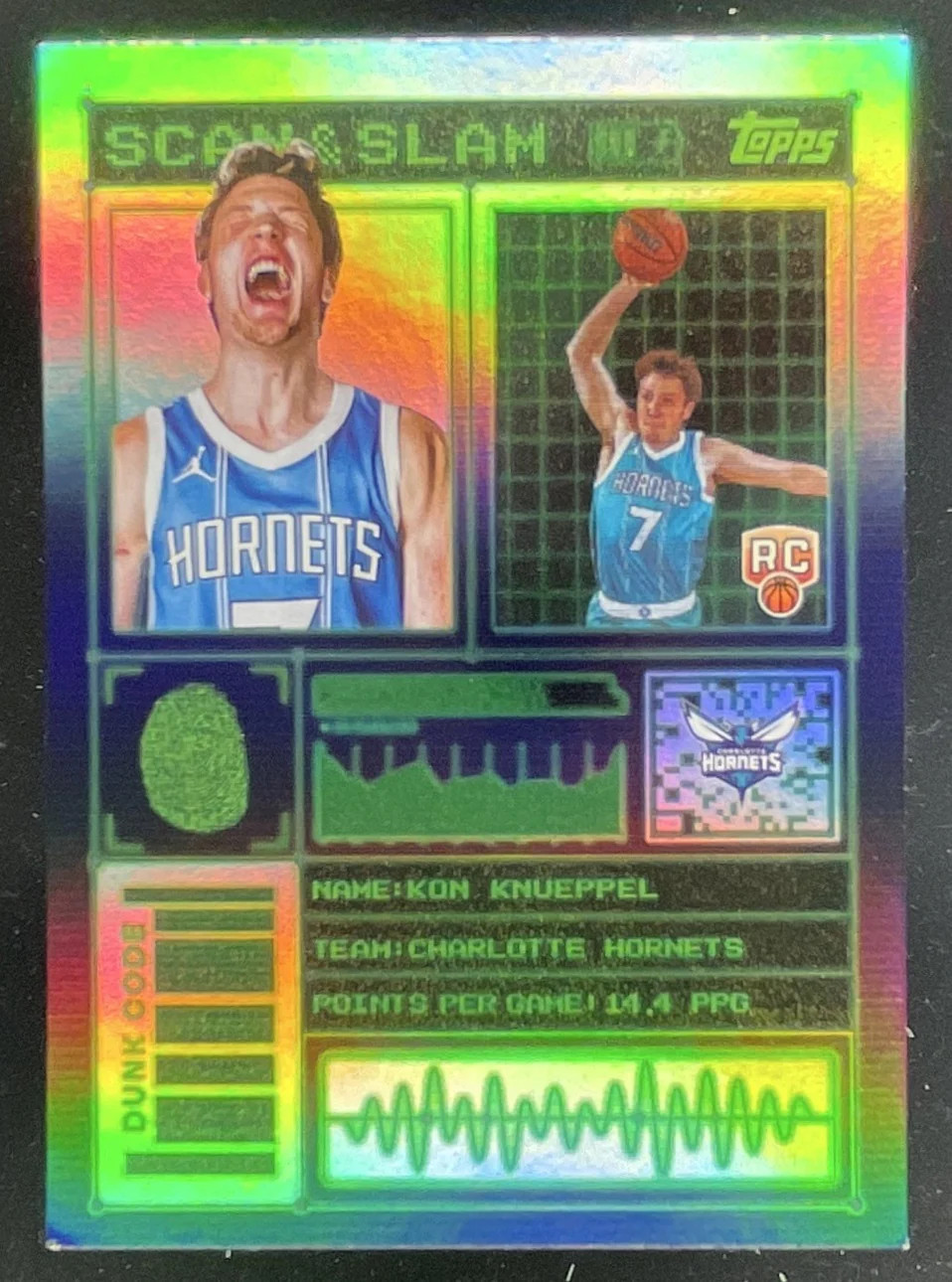 2025-26 Topps Scan and Slam #SS-29 Kon Knueppel RC