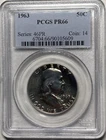 1963 Franklin Proof Half Dollar PCGS PR66 - A real Beauty!