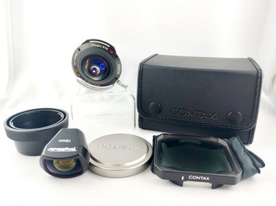   Contax G Hologon 16mm f/8 T* | GF-16mm Viewfinder + Case | [TOP MINT]  